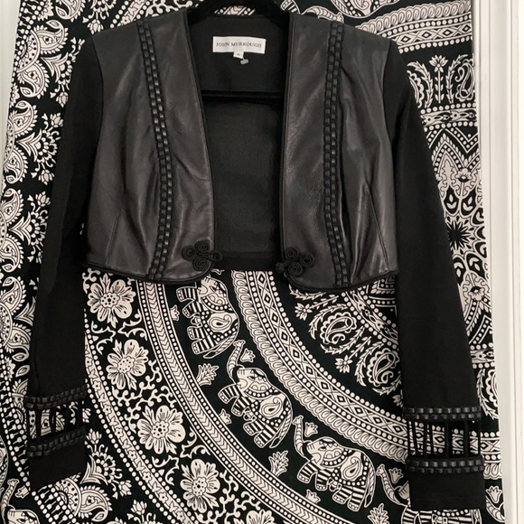 VNTG JOHN MURROUGH COUTURE LEATHER DRESS&JACKET - Picture 14 of 16